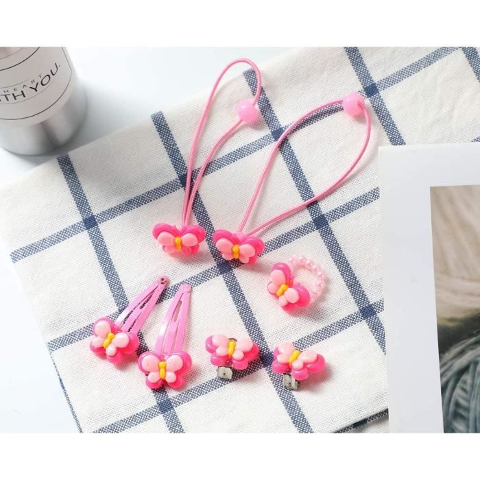 Hifot Licorne Unicorn Hifot Sac Licorne Fille Avec Bijoux - Set Complet Collier Bracelet Boucles D'oreilles - Cadeau Jeu D'habillage Jouet Fille 5 Ans