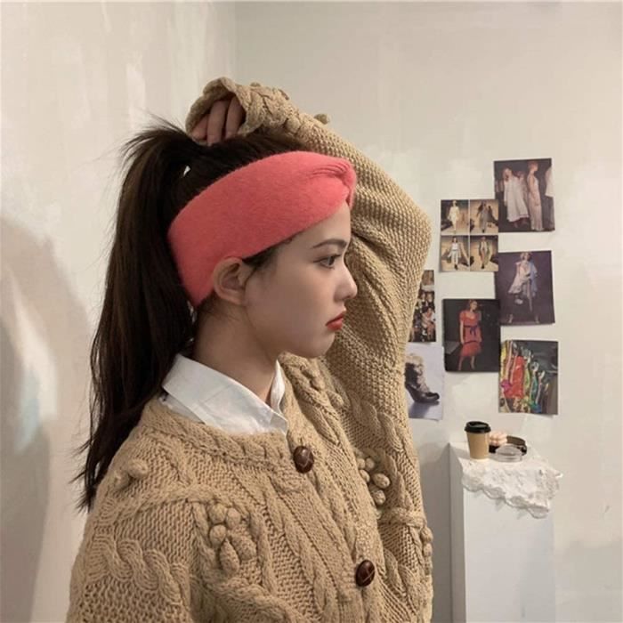 Bandeau cache-oreilles pour femme - tricoté - à perles - hiver[118] -  Cdiscount Prêt-à-Porter