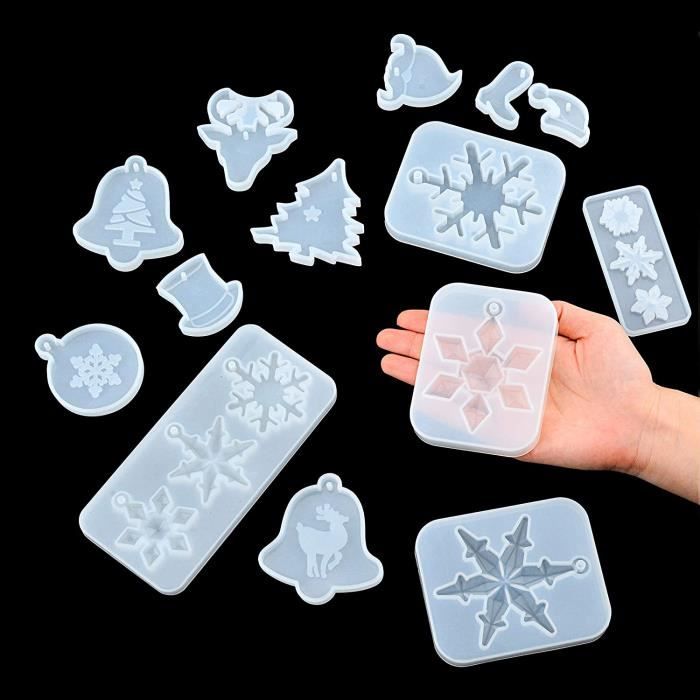 Lot De 2 Moules En Silicone 3D Ange - Parfaits Pour Résine, Chocolat, Bougies, Savons Et Gâteaux