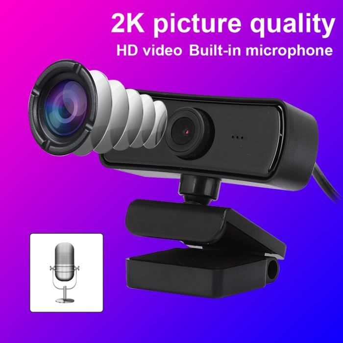 Caméra USB Vidéo, Webcam USB Caméra Microphone intégré Accessoire
