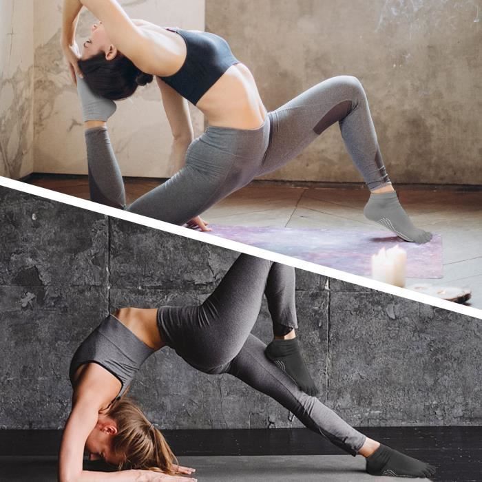 Chaussettes yoga sales antidérapantes