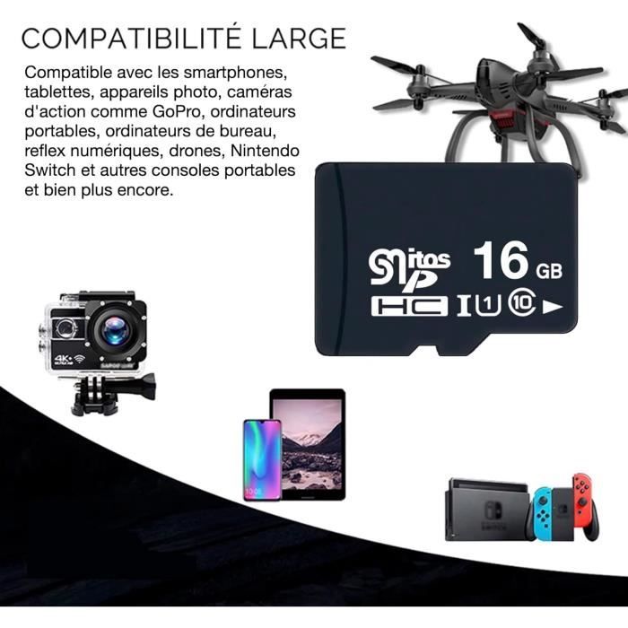 Lexar Scheda Micro-SD 8-GB SDHC Classe10 Con Adattatore - Foto 8