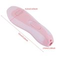 Lv.life Coupe-ongles Tondeuse pour bébé sûr orteils et ongles dispositif de polissage électrique rose-3