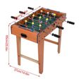 BABY FOOT Table SOCCER TABLE SOCCER TABLE DE JEU FOOTBALL 69* 65*37cm mini joueurs | Jeu, table, football #15-3