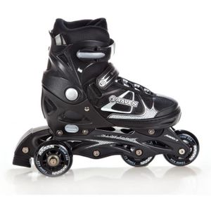 Roller En Ligne Drill Du 38 Au 42 Adulte - Enfant Mixte Taille Ajustable Noirmentheviolet Raven