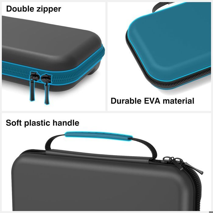 Étui De Transport Pour Toniebox - Sac De Protection Avec Bandoulière, Poches Pour Figurines Et Accessoires, Plusieurs Couleurs