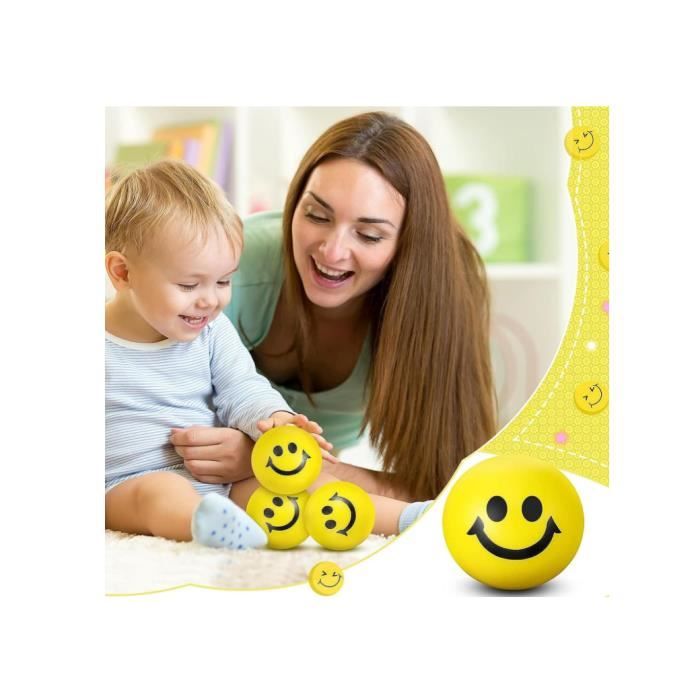 Anti Stress - Balle Anti-Stress - 12pcs Emoji Visage - Enfant - Boule  Antistress - Adulte - Jouet - Cdiscount Jeux - Jouets