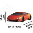 Puzzle 3D Lamborghini Huracán EVO - Ravensburger - 108 pièces - sans colle - Dès 8 ans-4