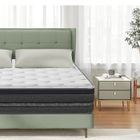 YIDATONG Matelas 140x200 cm Ép 23cm - luxe -Matelas en latex très épais - 10 Zones de Soutien，Confort ，Mousse haute densité