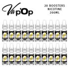 VAP'OP Pack x20 Boosters Nicotine 19,9 mg/ml – E-liquide DIY pour cigarette électronique – Fabrication Française de qualité