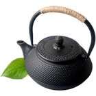 DEMEUBLE Théière japonaise en fonte avec infuseur en acier inoxydable Noir 1000ml