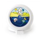 Réveil Enfant Éducatif Kid'Sleep - Claessens'Kids - Veilleuse Musicale - Jour/Nuit - Nomade Blanc