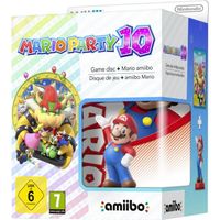 Mario Party 10 Jeu Wii U + Amiibo Mario