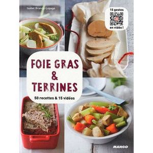 LIVRE CUISINE ENTRÉES Foie gras et terrines