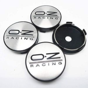  4 pièces Auto Cache Moyeux pour OZ Racing 74mm Cache Moyeu  Aluminium+ABS Cache de Roue Centrale Accessoires de Voiture,6
