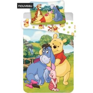 Draps Lit Bebe Winnie L Ourson Cdiscount