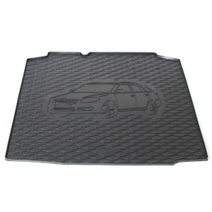 Element Tapis De Coffre Sur Mesure Skoda Fabia 2014-2020 – Caoutchouc Antidérapant, Léger, 100% Inodore, Noir
