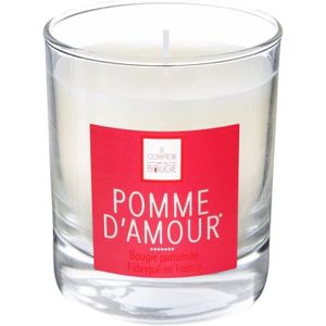 BOUGIE DÉCORATIVE Bougie Parfumée Pomme D''Amour Elea 190G[d3771]