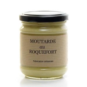 KETCHUP MOUTARDE Moutarde Saveur Roquefort 200g