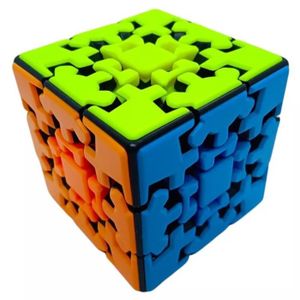 PUZZLE FYDUN Jouet de puzzle d’engrenage 3x3x3 Mini Cubes
