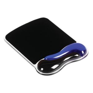 Bleu Clair Fablcrew 1Pcs Tapis de Souris avec Repose-poignet en Silicone Anti-Dérapant Confort pour Bureau Maison PC Ordinateur Ergonomique 
