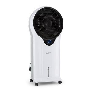 VENTILATEUR Rafraîchisseur d'air - Klarstein - Ventilateur humidificateur d'air - silencieux - mobile - Blanc