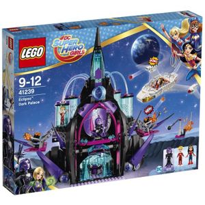 ASSEMBLAGE CONSTRUCTION Jouet de construction - LEGO - DC Super Hero Girls - Le Palais maléfique d'Eclipso - Noir - Mixte - 9 ans