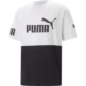 T-SHIRT Tee-Shirt Puma Power Puma Blanc Homme
