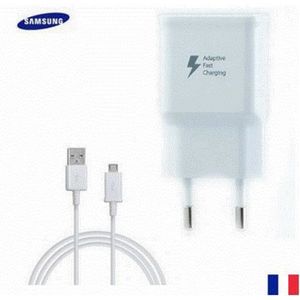 Adaptateur chargeur secteur ultra rapide USB-C (25W) - Samsung EP-TA800 -  Blanc - Packaging Original - Univertel