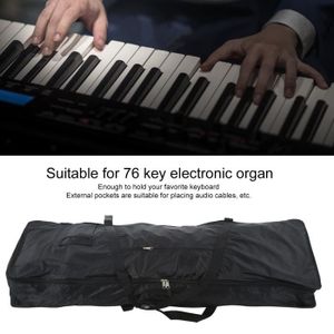 PACK PIANO - CLAVIER TMISHION Sac de clavier à 76 touches Oxford Cloth pour orgue électronique(Noir)