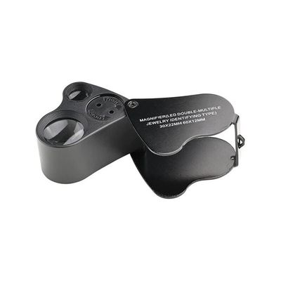 Lot De 2 Mini Loupes De Poche 10x - Loupe Lecture Pliable Petite Loupe Pour La Lecture Les Livres Les Journaux Cartes Bijoux La Reparation Bijoux 91734529