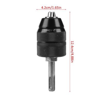 2-13 Mm 1/2-20UNF Avec 1/2 Mandrin Adaptateur Autobloquant Sans Clé