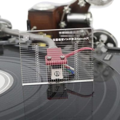 Règle De Réglage Phono Pour Tourne-Disque Vinyle - Acrylique 61x49mm | Ajustement Précis Bras De Lecture