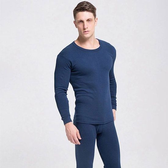 Ensemble De Sous-vêtements Thermiques ESDY Pour Hommes - Long Johns - Haut Et Bas - Couche De Base