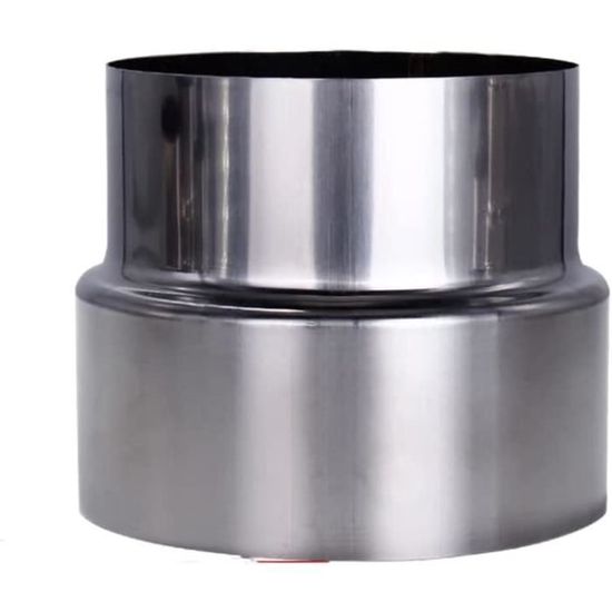 Réducteur/connecteur De Conduit De Cheminée En Acier Inoxydable | Adaptateur De Diamètre Pour Poêle à Bois, Tuyau - 14