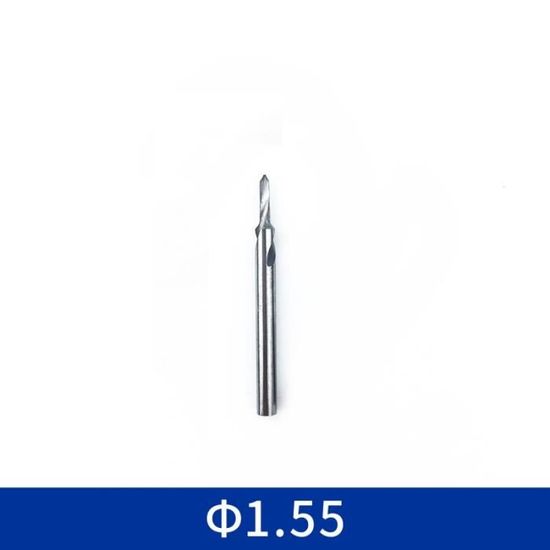 Fraise en acier de tungstène 1/2/3/4mm épaisseur 12mm dia t fente fin