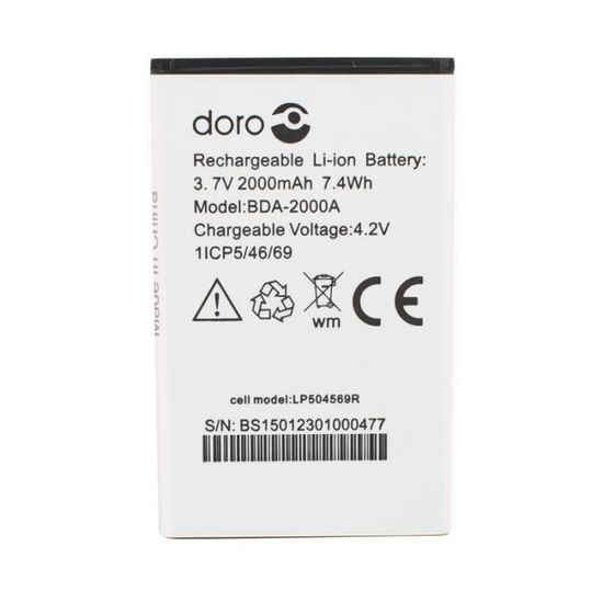 Batterie Doro 8031