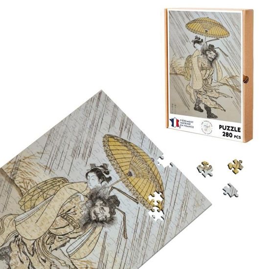 Puzzle 3D Japonais – Image D'Utagawa Yoshifuji, Fabrication Chinoise, Occasion