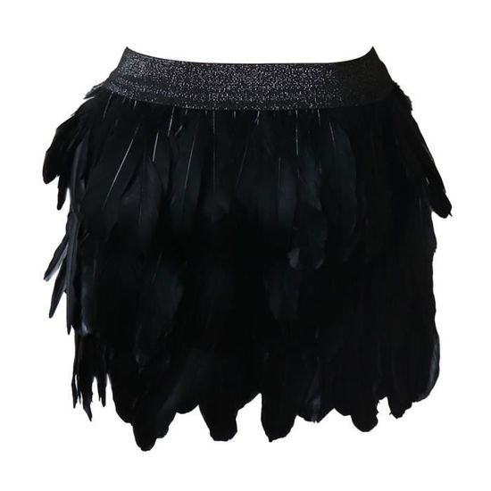 Jupe à Plumes Pour Femme – Mini-jupe Tulle Pour Festival, Carnaval Ou Scène - 9