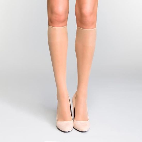 Bas Voile 15d GERBE Gerlon T 2 Cappuccino Strümpfe