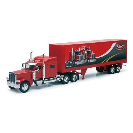 NEWRAY - CAMION Avec Remorque PETERBILT 379 6x4 - 1/32
