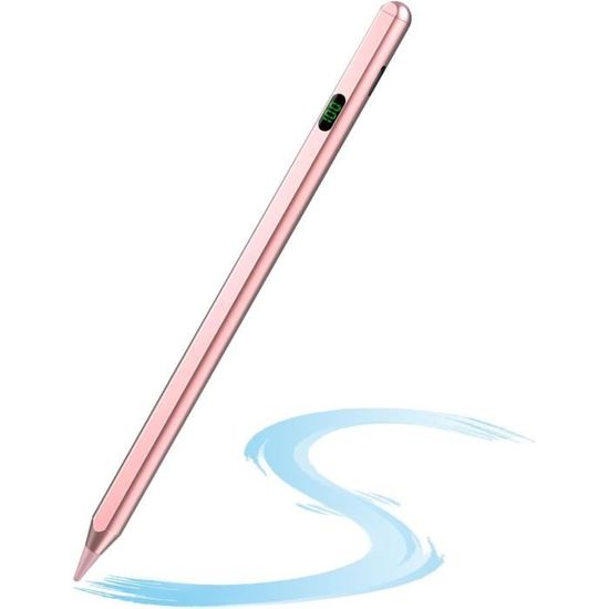 Stylet Pour IPad (2018-2025) - Sensibilité à L'Inclinaison, Rejet De Paume, Charge Rapide 13 Min, Aimanté, Compatible Air/Pro/Mini - 8