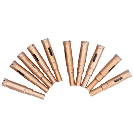 14 Pièces Diamant Enduit Trou Scie Foret Outil Ensemble Pour Carrelage