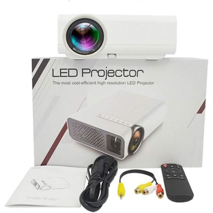 Support Mural/plafond Universel Pour Mini Projecteur - Réglable 360°, Charge 5 Kg, Alliage Aluminium - 7