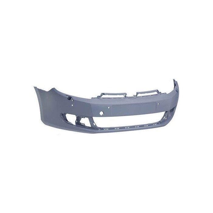 Pare-choc avant à peindre avec 4 trous pour radars et lave-phares Volkswagen Golf 6 2008-2012 RA27031
