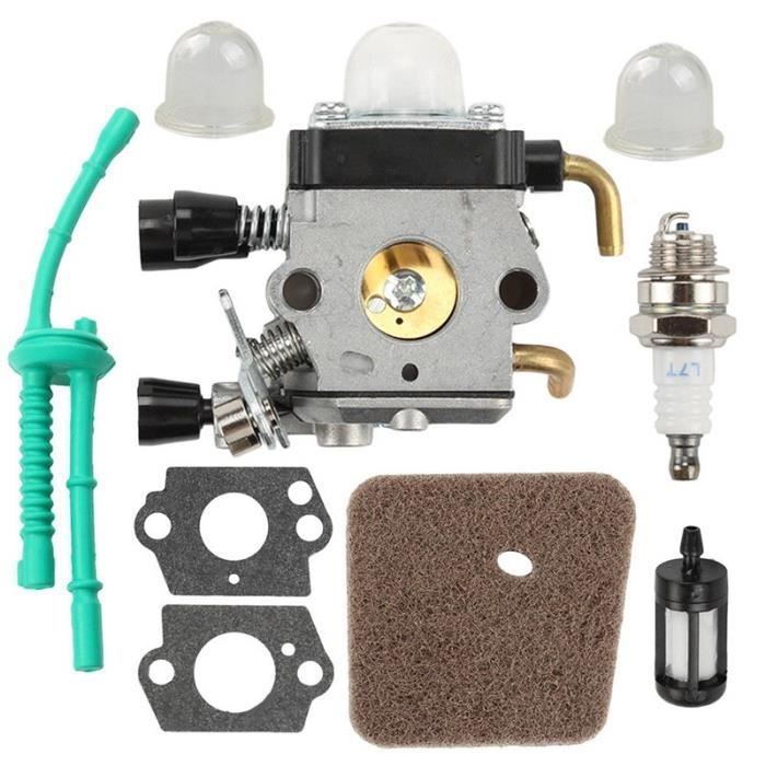 3 PIÈCES - Carburateur Pour Débroussailleuse Stihl, Pour Débroussailleuse Fs38, Fs45, Fs46, Fs55