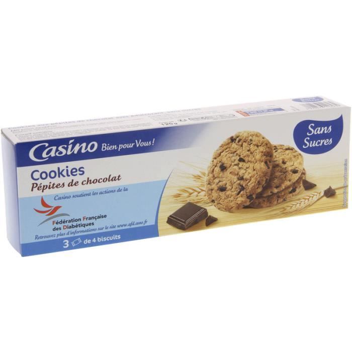 Cookies sans sucres 125g