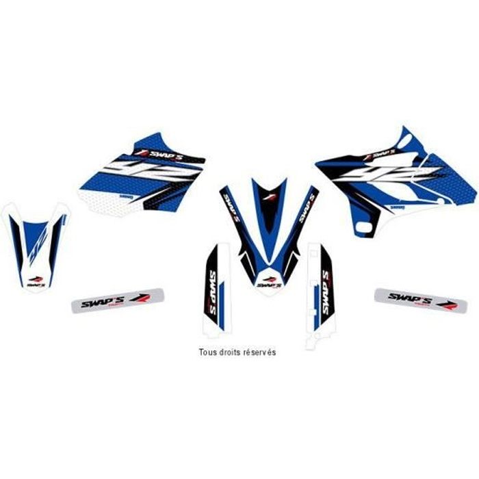 Kit Deco Diamond Light Yamaha YZ 85 2015- Bleu
