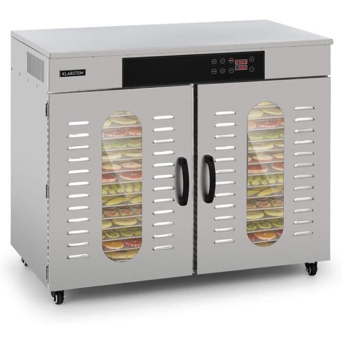 DESHYDRATEUR D ALIMENTS Klarstein Master Jerky 500 Pro Séchoir Professionnel-Gastronomique, avec 32 étagère207