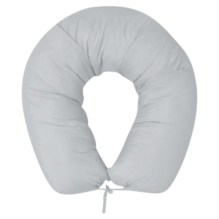 Coussin de grossesse - Coussin de Maternité COUSSIN ALLAITEMENT - 40 x 170 cm Gris✌9889